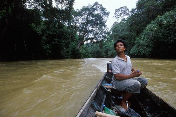 kayan river, boat, cruise, trek jungle, rain forest, naha gamng guide, hike, kalimantan, indonesia, borneo